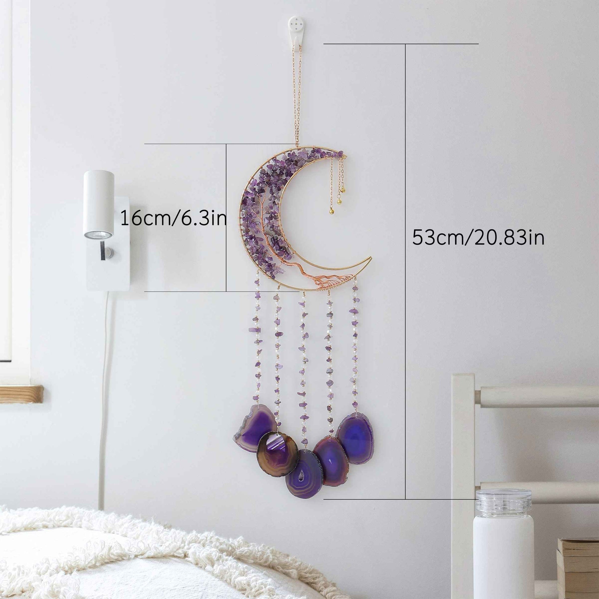 amethyst suncatcher