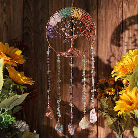 Rainbow Tree of Life Suncatcher