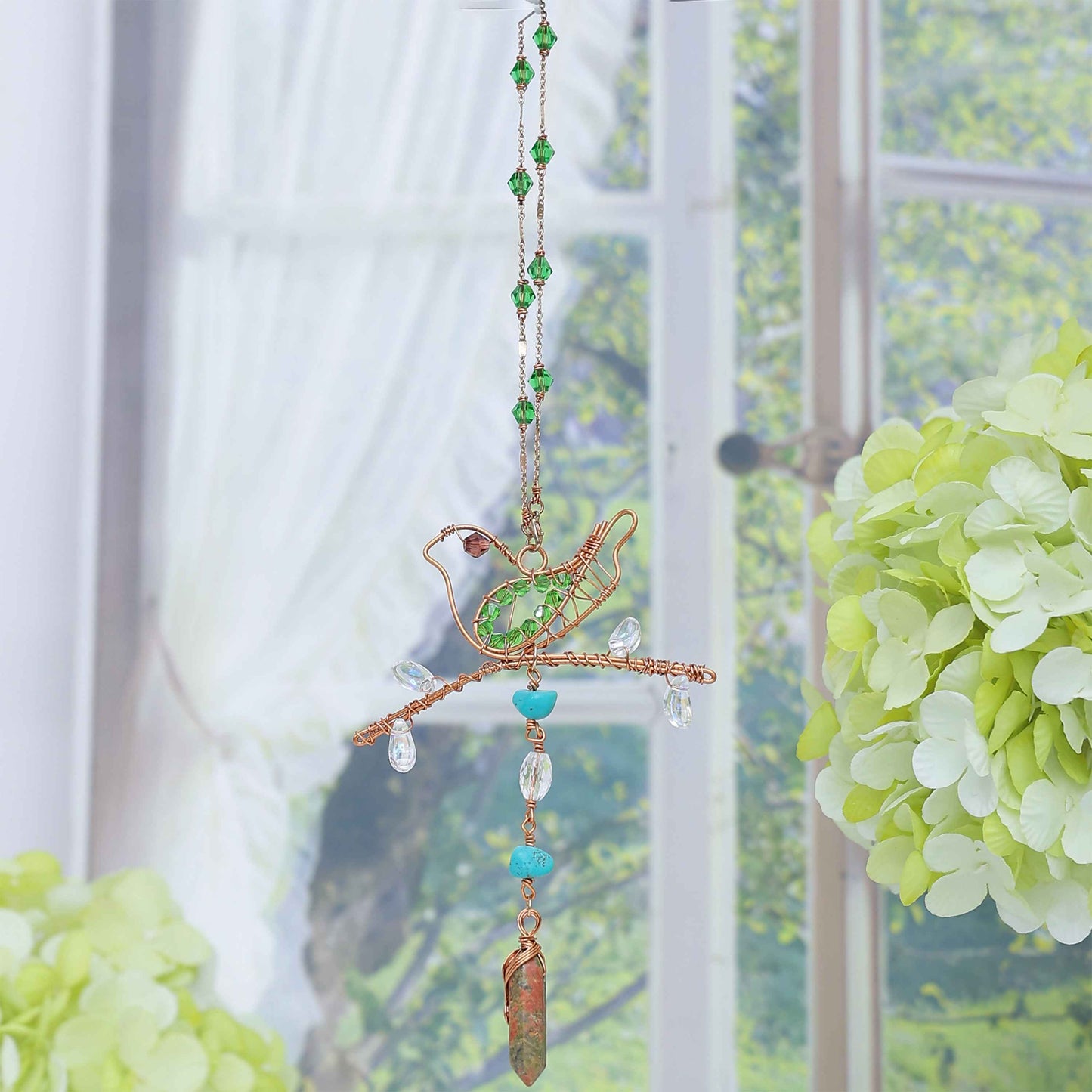 Bird Crystal Suncatcher